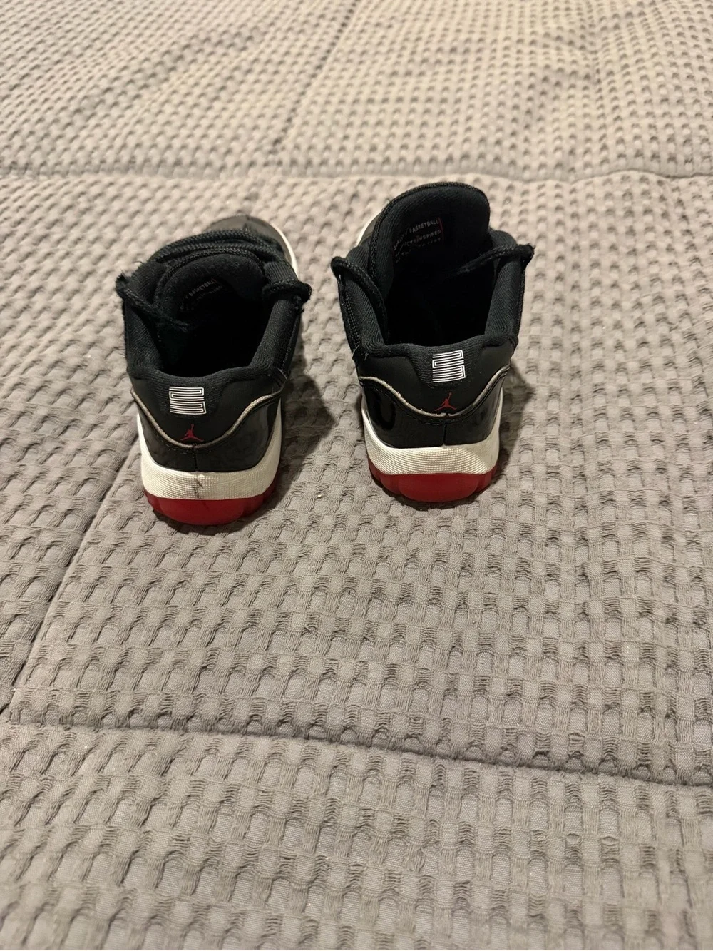 Nike Air Jordan 11 Retro Low “Bred” Toddler Shoes – Size 11C